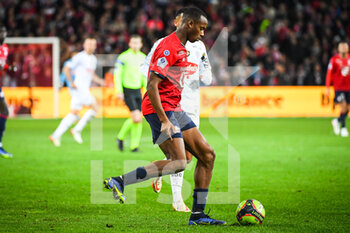 2021-11-06 - Tiago DJALO of Lille during the French championship Ligue 1 football match between LOSC Lille and SCO Angers on November 6, 2021 at Pierre Mauroy stadium in Villeneuve-d'Ascq near Lille, France - LOSC LILLE VS SCO ANGERS - FRENCH LIGUE 1 - SOCCER