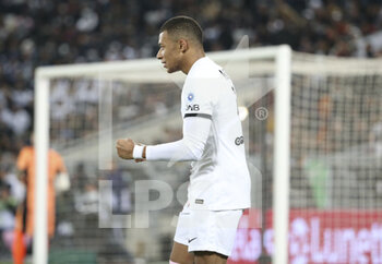2021-11-06 - Kylian Mbappe of PSG during the French championship Ligue 1 football match between Girondins de Bordeaux and Paris Saint-Germain on November 6, 2021 at Matmut Atlantique stadium in Bordeaux, France - GIRONDINS DE BORDEAUX VS PARIS SAINT-GERMAIN - FRENCH LIGUE 1 - SOCCER