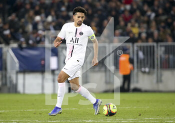 2021-11-06 - Marquinhos of PSG during the French championship Ligue 1 football match between Girondins de Bordeaux and Paris Saint-Germain on November 6, 2021 at Matmut Atlantique stadium in Bordeaux, France - GIRONDINS DE BORDEAUX VS PARIS SAINT-GERMAIN - FRENCH LIGUE 1 - SOCCER