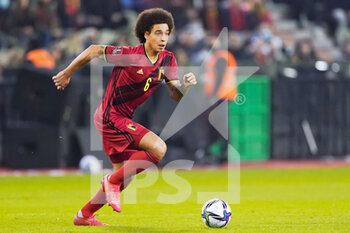 2021-11-13 - Axel Witsel of Belgium during the FIFA World Cup 2022, Qualifiers football match between Belgium and Estonia on November 13, 2021 at the King Baudouin Stadium in Brussels, Belgium - FIFA WORLD CUP 2022, QUALIFIERS - BELGIUM VS ESTONIA - FRENCH LIGUE 1 - SOCCER
