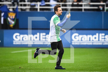 2021-11-21 - Martin SOLVEIG during the French championship Ligue 1 football match between ESTAC Troyes and AS Saint-Etienne on November 21, 2021 at Stade de l'Aube in Troyes, France - ESTAC TROYES VS AS SAINT-ETIENNE - FRENCH LIGUE 1 - SOCCER