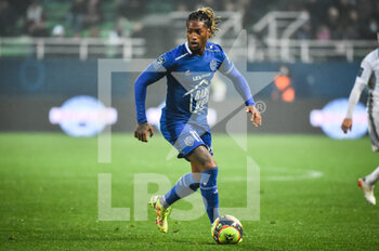 2021-11-21 - Gerson RODRIGUES of ESTAC Troyes during the French championship Ligue 1 football match between ESTAC Troyes and AS Saint-Etienne on November 21, 2021 at Stade de l'Aube in Troyes, France - ESTAC TROYES VS AS SAINT-ETIENNE - FRENCH LIGUE 1 - SOCCER