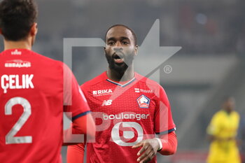2021-11-27 - Jonathan IKONE 10 LOSC during the French championship Ligue 1 football match between LOSC Lille and FC Nantes on November 27, 2021 at Pierre Mauroy stadium in Villeneuve-d'Ascq near Lille, France - LOSC LILLE VS FC NANTES - FRENCH LIGUE 1 - SOCCER