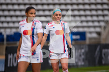 2021-12-12 - Ellie Carpenter of Olympique Lyonnais during the Women's French championship D1 Arkema football match between Paris FC and Olympique Lyonnais on December 12, 2021 at Charlety stadium in Paris, France - PARIS FC VS OLYMPIQUE LYONNAIS - FRENCH WOMEN DIVISION 1 - SOCCER
