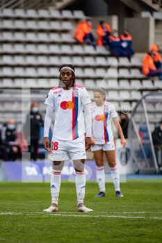 2021-12-12 - Melvine Malard of Olympique Lyonnais during the Women's French championship D1 Arkema football match between Paris FC and Olympique Lyonnais on December 12, 2021 at Charlety stadium in Paris, France - PARIS FC VS OLYMPIQUE LYONNAIS - FRENCH WOMEN DIVISION 1 - SOCCER