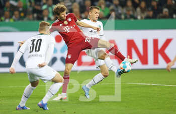 2021-10-27 - Thomas Muller of Bayern Munich during the German Cup, 2nd round football match between Borussia Monchengladbach and Bayern Munich on October 27, 2021 at Borussia-Park in Monchengladbach, Germany - BORUSSIA MONCHENGLADBACH VS BAYERN MUNICH - GERMAN BUNDESLIGA - SOCCER