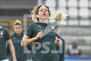 2021-10-22 - Elena Linari of Italy during the UEFA women's world cup qualifying round between ITALIA and CROATIA at Stadio Teofilo Patini on October 22, 2021 in Castel di Sangro, Italy. - QUALIFICAZIONI MONDIALI 2023 - ITALIA FEMMINILE VS CROAZIA - FIFA WORLD CUP - SOCCER