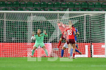 2021-11-26 - Switzerland's forward Ana-Maria Crnogorcevic scores the 0-2 goal  - QUALIFICAZIONI MONDIALI 2023 - ITALIA FEMMINILE VS SVIZZERA - FIFA WORLD CUP - SOCCER