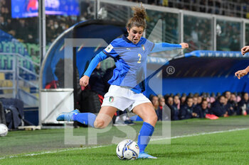 2021-11-26 - Italy's defender Valentina Bergamaschi  - QUALIFICAZIONI MONDIALI 2023 - ITALIA FEMMINILE VS SVIZZERA - FIFA WORLD CUP - SOCCER
