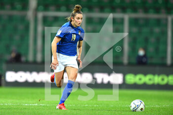 2021-11-26 - Italy’s defender Martina Lenzini  - QUALIFICAZIONI MONDIALI 2023 - ITALIA FEMMINILE VS SVIZZERA - FIFA WORLD CUP - SOCCER