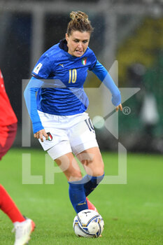 2021-11-26 - Italy’s forward Cristiana Girelli  - QUALIFICAZIONI MONDIALI 2023 - ITALIA FEMMINILE VS SVIZZERA - FIFA WORLD CUP - SOCCER