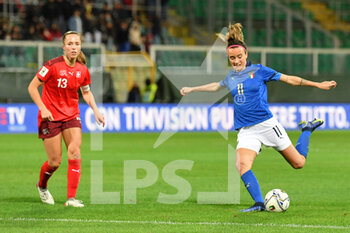 2021-11-26 - Italy's forward Barbara Bonansea scores the 1-2 goal  - QUALIFICAZIONI MONDIALI 2023 - ITALIA FEMMINILE VS SVIZZERA - FIFA WORLD CUP - SOCCER