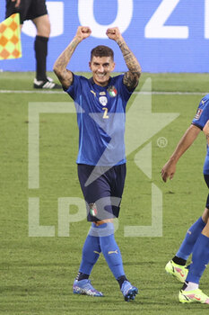 2021-09-08 - Giovanni Di Lorenza - Italy - celebrates after scoring a goal - QUALIFICAZIONI MONDIALI QATAR 2022 - ITALIA VS LITUANIA - FIFA WORLD CUP - SOCCER