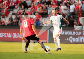 2021-09-05 - Fiola (Hungary) during the Fifa World Cup Qualifiers , Qatar 2022, football match between the national teams of Albania and Hungary on September 05, 2021 at Elbasan Arena - Albania - 
Photo Nderim Kaceli - QUALIFICAZIONI MONDIALI QATAR 2022 - ALBANIA VS UNGHERIA - FIFA WORLD CUP - SOCCER