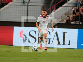 2021-09-05 - Gazdag (Hungary) during the Fifa World Cup Qualifiers , Qatar 2022, football match between the national teams of Albania and Hungary on September 05, 2021 at Elbasan Arena - Albania - 
Photo Nderim Kaceli - QUALIFICAZIONI MONDIALI QATAR 2022 - ALBANIA VS UNGHERIA - FIFA WORLD CUP - SOCCER