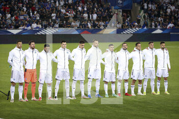 2021-09-01 - Team of Bosnia and Herzegovina poses before the FIFA World Cup Qatar 2022, Qualifiers, Group D football match between France and Bosnia and Herzegovina on September 1, 2021 at Stade de La Meinau in Strasbourg, France - FIFA WORLD CUP QATAR 2022, QUALIFIERS, GROUP D - FRANCE AND BOSNIA AND HERZEGOVINA - FIFA WORLD CUP - SOCCER