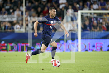 2021-09-01 - Jordan Veretout of France during the FIFA World Cup Qatar 2022, Qualifiers, Group D football match between France and Bosnia and Herzegovina on September 1, 2021 at Stade de La Meinau in Strasbourg, France - Photo Jean Catuffe / DPPI - FIFA WORLD CUP QATAR 2022, QUALIFIERS, GROUP D - FRANCE AND BOSNIA AND HERZEGOVINA - FIFA WORLD CUP - SOCCER