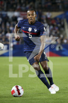 2021-09-01 - Jules Kounde of France during the FIFA World Cup Qatar 2022, Qualifiers, Group D football match between France and Bosnia and Herzegovina on September 1, 2021 at Stade de La Meinau in Strasbourg, France - FIFA WORLD CUP QATAR 2022, QUALIFIERS, GROUP D - FRANCE AND BOSNIA AND HERZEGOVINA - FIFA WORLD CUP - SOCCER