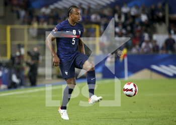 2021-09-01 - Jules Kounde of France during the FIFA World Cup Qatar 2022, Qualifiers, Group D football match between France and Bosnia and Herzegovina on September 1, 2021 at Stade de La Meinau in Strasbourg, France - Photo Jean Catuffe / DPPI - FIFA WORLD CUP QATAR 2022, QUALIFIERS, GROUP D - FRANCE AND BOSNIA AND HERZEGOVINA - FIFA WORLD CUP - SOCCER