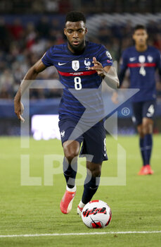 2021-09-01 - Thomas Lemar of France during the FIFA World Cup Qatar 2022, Qualifiers, Group D football match between France and Bosnia and Herzegovina on September 1, 2021 at Stade de La Meinau in Strasbourg, France - Photo Jean Catuffe / DPPI - FIFA WORLD CUP QATAR 2022, QUALIFIERS, GROUP D - FRANCE AND BOSNIA AND HERZEGOVINA - FIFA WORLD CUP - SOCCER