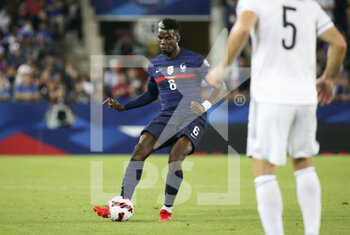 2021-09-01 - Paul Pogba of France during the FIFA World Cup Qatar 2022, Qualifiers, Group D football match between France and Bosnia and Herzegovina on September 1, 2021 at Stade de La Meinau in Strasbourg, France - FIFA WORLD CUP QATAR 2022, QUALIFIERS, GROUP D - FRANCE AND BOSNIA AND HERZEGOVINA - FIFA WORLD CUP - SOCCER