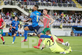 2021-09-02 - Lorenzo Insigne of Italy during the FIFA World Cup Qatar 2022, Qualifiers Group C football match between Italy and Bulgaria on September 2, 2022 at Artemio Franchi stadium in Firenze, Italy - FIFA WORLD CUP QATAR 2022, QUALIFIERS GROUP C - ITALY VS BULGARIA - FIFA WORLD CUP - SOCCER