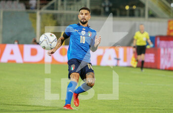 2021-09-02 - Lorenzo Insigne of Italy during the FIFA World Cup Qatar 2022, Qualifiers Group C football match between Italy and Bulgaria on September 2, 2022 at Artemio Franchi stadium in Firenze, Italy - FIFA WORLD CUP QATAR 2022, QUALIFIERS GROUP C - ITALY VS BULGARIA - FIFA WORLD CUP - SOCCER