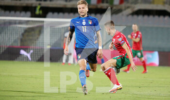 2021-09-02 - Ciro Immobile of Italy during the FIFA World Cup Qatar 2022, Qualifiers Group C football match between Italy and Bulgaria on September 2, 2022 at Artemio Franchi stadium in Firenze, Italy - FIFA WORLD CUP QATAR 2022, QUALIFIERS GROUP C - ITALY VS BULGARIA - FIFA WORLD CUP - SOCCER