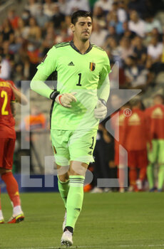2021-09-06 - Thibaut Courtois of Belgium during the FIFA World Cup Qatar 2022, Qualifiers, Group E football match between Belgium and Czech Republic on September 5, 2021 at King Baudouin stadium in Brussels, Belgium - FIFA WORLD CUP QATAR 2022, QUALIFIERS, GROUP E - BELGIUM VS CZECH REPUBLIC - FIFA WORLD CUP - SOCCER