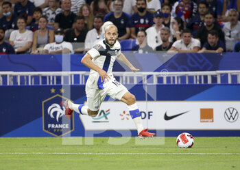 2021-09-07 - Teemu Pukki of Finland during the FIFA World Cup Qatar 2022, Qualifiers, Group D football match between France and Finland on September 7, 2021 at Groupama stadium in Decines-Charpieu near Lyon, France - FIFA WORLD CUP QATAR 2022, QUALIFIERS, GROUP D - FRANCE AND FINLAND - FIFA WORLD CUP - SOCCER