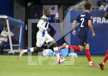 2021-09-07 - Glen Kamara of Finland during the FIFA World Cup Qatar 2022, Qualifiers, Group D football match between France and Finland on September 7, 2021 at Groupama stadium in Decines-Charpieu near Lyon, France - FIFA WORLD CUP QATAR 2022, QUALIFIERS, GROUP D - FRANCE AND FINLAND - FIFA WORLD CUP - SOCCER