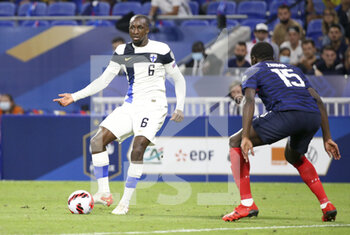 2021-09-07 - Glen Kamara of Finland during the FIFA World Cup Qatar 2022, Qualifiers, Group D football match between France and Finland on September 7, 2021 at Groupama stadium in Decines-Charpieu near Lyon, France - FIFA WORLD CUP QATAR 2022, QUALIFIERS, GROUP D - FRANCE AND FINLAND - FIFA WORLD CUP - SOCCER