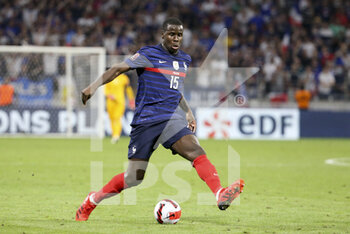 2021-09-07 - Kurt Zouma of France during the FIFA World Cup Qatar 2022, Qualifiers, Group D football match between France and Finland on September 7, 2021 at Groupama stadium in Decines-Charpieu near Lyon, France - FIFA WORLD CUP QATAR 2022, QUALIFIERS, GROUP D - FRANCE AND FINLAND - FIFA WORLD CUP - SOCCER