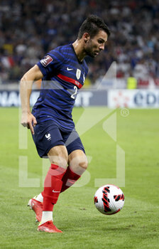 2021-09-07 - Leo Dubois of France during the FIFA World Cup Qatar 2022, Qualifiers, Group D football match between France and Finland on September 7, 2021 at Groupama stadium in Decines-Charpieu near Lyon, France - FIFA WORLD CUP QATAR 2022, QUALIFIERS, GROUP D - FRANCE AND FINLAND - FIFA WORLD CUP - SOCCER
