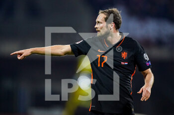 2021-10-08 - Daley Blind of the Netherlands during the FIFA World Cup 2022, Qualifiers football match between Latvia and Netherlands on October 8, 2021 at Daugava Stadium in Riga, Latvia - FIFA WORLD CUP 2022, QUALIFIERS - LATVIA AND NETHERLANDS - FIFA WORLD CUP - SOCCER