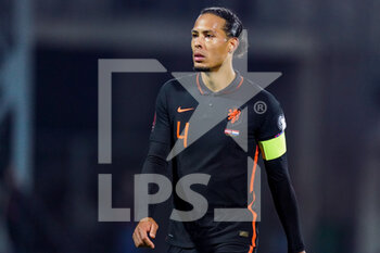 2021-10-08 - Virgil van Dijk of the Netherlands during the FIFA World Cup 2022, Qualifiers football match between Latvia and Netherlands on October 8, 2021 at Daugava Stadium in Riga, Latvia - FIFA WORLD CUP 2022, QUALIFIERS - LATVIA AND NETHERLANDS - FIFA WORLD CUP - SOCCER