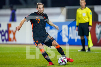 2021-10-08 - Daley Blind of the Netherlands during the FIFA World Cup 2022, Qualifiers football match between Latvia and Netherlands on October 8, 2021 at Daugava Stadium in Riga, Latvia - FIFA WORLD CUP 2022, QUALIFIERS - LATVIA AND NETHERLANDS - FIFA WORLD CUP - SOCCER