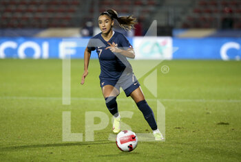 2021-10-22 - Sakina Karchaoui of France during the FIFA Women's World Cup 2023, Qualifiers Group I football match between France and Estonia on October 22, 2021 at Stade Dominique Duvauchelle in Creteil, France - FIFA WOMEN'S WORLD CUP 2023, QUALIFIERS GROUP I - FRANCE VS ESTONIA - FIFA WORLD CUP - SOCCER