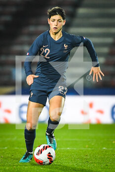 2021-10-22 - Elisa DE ALMEIDA of France during the FIFA Women's World Cup 2023, Qualifiers Group I football match between France and Estonia on October 22, 2021 at Dominique Duvauchelle stadium in Créteil, France - FIFA WOMEN'S WORLD CUP 2023, QUALIFIERS GROUP I - FRANCE VS ESTONIA - FIFA WORLD CUP - SOCCER