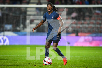 2021-10-22 - Aissatou TOUNKARA of France during the FIFA Women's World Cup 2023, Qualifiers Group I football match between France and Estonia on October 22, 2021 at Dominique Duvauchelle stadium in Créteil, France - FIFA WOMEN'S WORLD CUP 2023, QUALIFIERS GROUP I - FRANCE VS ESTONIA - FIFA WORLD CUP - SOCCER