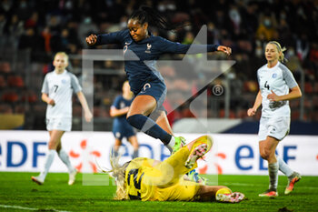 2021-10-22 - Marie-Antoinette KATOTO of France during the FIFA Women's World Cup 2023, Qualifiers Group I football match between France and Estonia on October 22, 2021 at Dominique Duvauchelle stadium in Créteil, France - FIFA WOMEN'S WORLD CUP 2023, QUALIFIERS GROUP I - FRANCE VS ESTONIA - FIFA WORLD CUP - SOCCER