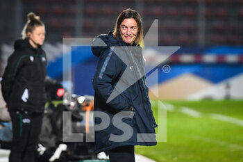 2021-10-22 - Corinne DIACRE of France during the FIFA Women's World Cup 2023, Qualifiers Group I football match between France and Estonia on October 22, 2021 at Dominique Duvauchelle stadium in Créteil, France - FIFA WOMEN'S WORLD CUP 2023, QUALIFIERS GROUP I - FRANCE VS ESTONIA - FIFA WORLD CUP - SOCCER