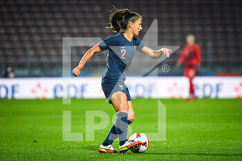 2021-10-22 - Eve PERISSET of France during the FIFA Women's World Cup 2023, Qualifiers Group I football match between France and Estonia on October 22, 2021 at Dominique Duvauchelle stadium in Créteil, France - FIFA WOMEN'S WORLD CUP 2023, QUALIFIERS GROUP I - FRANCE VS ESTONIA - FIFA WORLD CUP - SOCCER