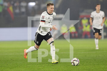 2021-11-11 - Marco Reus of Germany during the FIFA World Cup 2022, Qualifiers Group J football match between Germany and Liechtenstein on November 11, 2021 at Volkswagen Arena in Wolfsburg, Germany - FIFA WORLD CUP 2022, QUALIFIERS GROUP J - GERMANY VS LIECHTENSTEIN - FIFA WORLD CUP - SOCCER