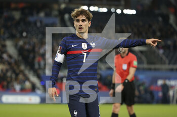 2021-11-13 - Antoine Griezmann of France during the FIFA World Cup 2022, Qualifiers Group D football match between France and Kazakhstan on November 13, 2021 at Parc des Princes, Paris, France - FIFA WORLD CUP 2022, QUALIFIERS GROUP D - FRANCE VS KAZAKHSTAN - FIFA WORLD CUP - SOCCER