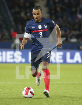 2021-11-13 - Jules Kounde of France during the FIFA World Cup 2022, Qualifiers Group D football match between France and Kazakhstan on November 13, 2021 at Parc des Princes, Paris, France - FIFA WORLD CUP 2022, QUALIFIERS GROUP D - FRANCE VS KAZAKHSTAN - FIFA WORLD CUP - SOCCER