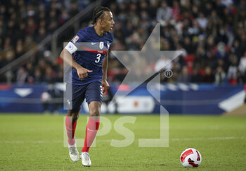 2021-11-13 - Jules Kounde of France during the FIFA World Cup 2022, Qualifiers Group D football match between France and Kazakhstan on November 13, 2021 at Parc des Princes, Paris, France - FIFA WORLD CUP 2022, QUALIFIERS GROUP D - FRANCE VS KAZAKHSTAN - FIFA WORLD CUP - SOCCER