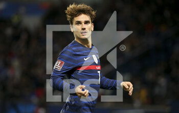 2021-11-13 - Antoine Griezmann of France during the FIFA World Cup 2022, Qualifiers Group D football match between France and Kazakhstan on November 13, 2021 at Parc des Princes, Paris, France - FIFA WORLD CUP 2022, QUALIFIERS GROUP D - FRANCE VS KAZAKHSTAN - FIFA WORLD CUP - SOCCER