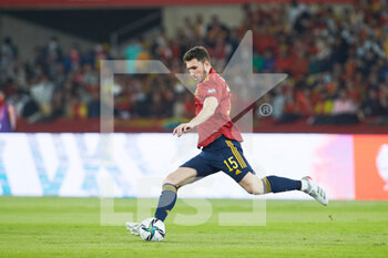 2021-11-14 - Aymeric Laporte of Spain during the FIFA World Cup 2022, Qualifiers Group B football match between Spain and Sweden on November 14, 2021 at La Cartuja stadium in Sevilla, Spain - FIFA WORLD CUP 2022, QUALIFIERS GROUP B - SPAIN VS SWEDEN - FIFA WORLD CUP - SOCCER