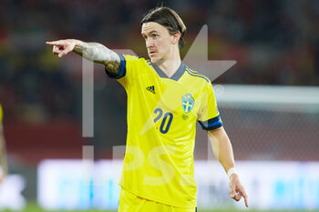 2021-11-14 - Kristoffer Olsson of Sweden during the FIFA World Cup 2022, Qualifiers Group B football match between Spain and Sweden on November 14, 2021 at La Cartuja stadium in Sevilla, Spain - FIFA WORLD CUP 2022, QUALIFIERS GROUP B - SPAIN VS SWEDEN - FIFA WORLD CUP - SOCCER